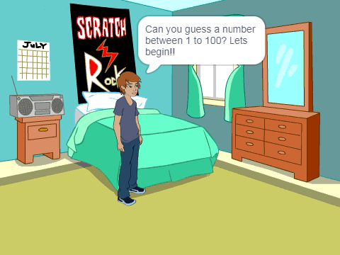 The guessing game!