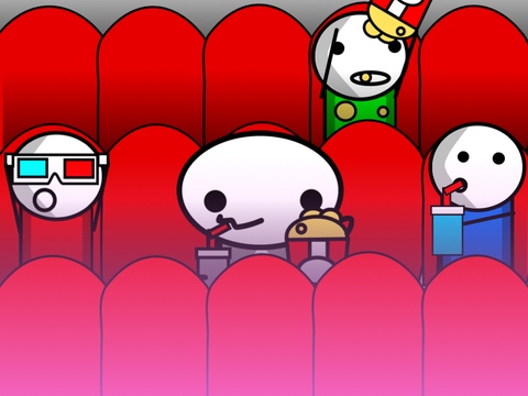 So i added myself in a cinema...
