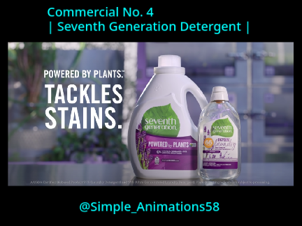 Commercial No. 4 | Seventh Generation Detergent |