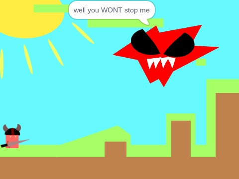 The Red Warrior || Platformer    