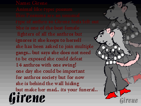 My anthro
