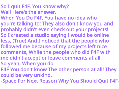 Why I Just Quit F4F And Why You Should Too