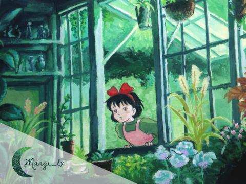 ‧☾ Ghibli Traditional Painting☽‧ 