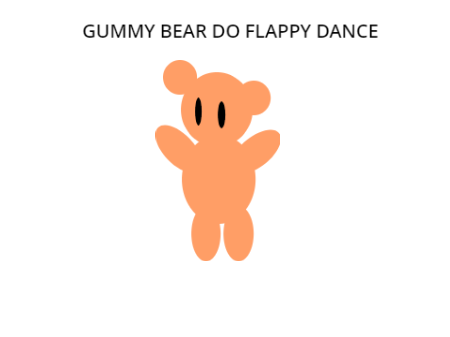 GUMMY BEAR DO FLAPPY DANCE