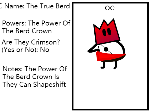 (OPEN) The Crimson Egg -  The True Berd