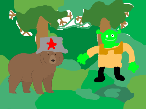Skrek and Bear