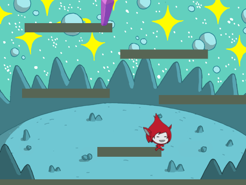 Giga collects diamonds