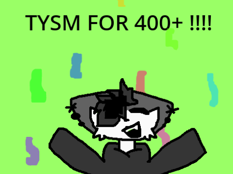 TYSM FOR 400+!!!!!!!