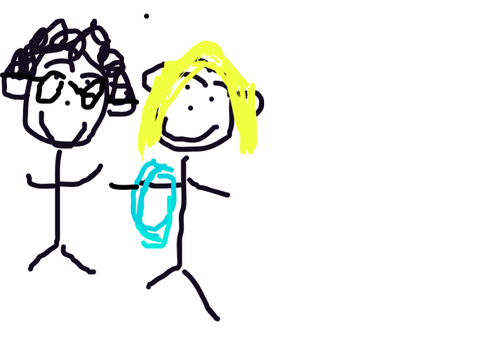 Giving my best friends a friendship bracelet