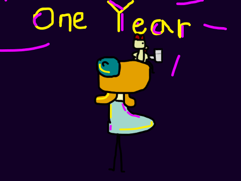 One year...