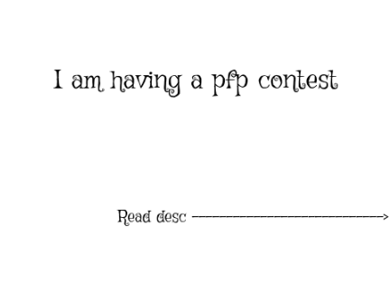 Pfp contest!