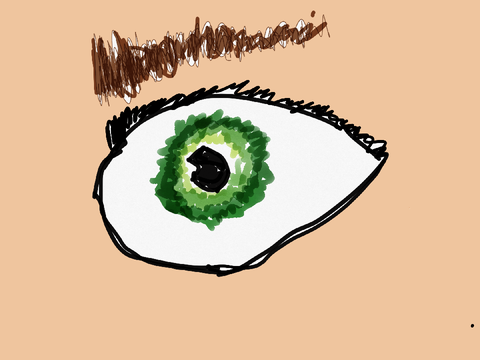 Some weird eye drawings I did 