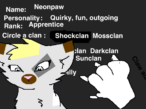 Warrior cats RPG remix Neonpaw