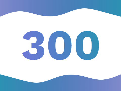 300!