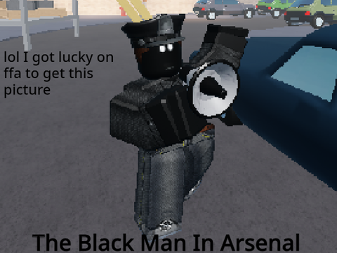 The Black Man In Arsenal 