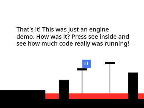 Small platformer engine