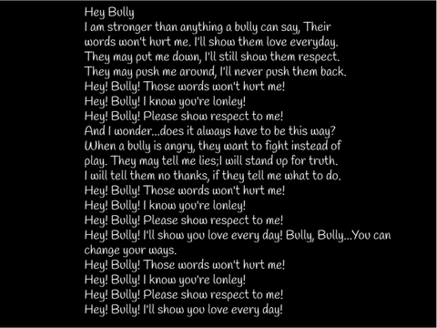 Hey Bully, LOOK PLEASE!!!! ⇧ remix