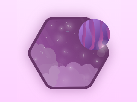 Cloudy Galaxy
