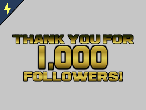 Thanks for 1k!