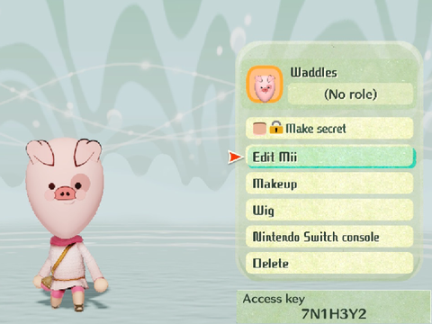 Some of the miis I've made on Miitopia