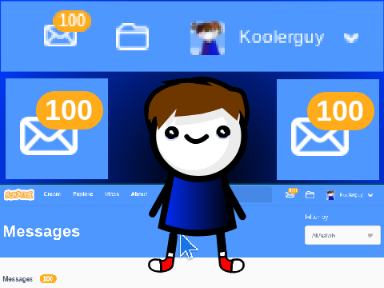 100 MESSAGES?!?