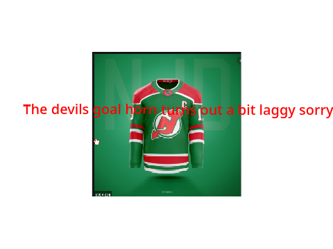 Devils Reverse Retro Goal Horn!