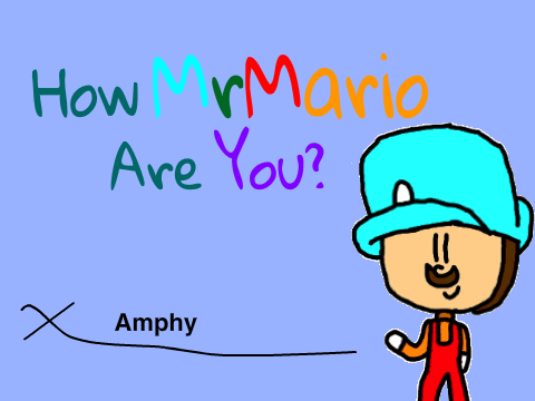 How MrMario Am I? ~*NEW*~