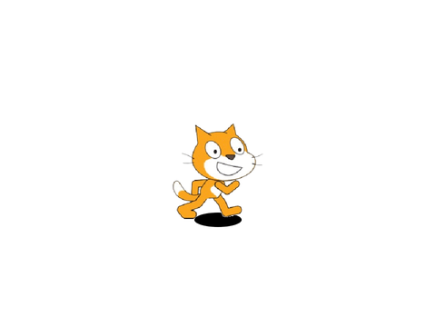 跑步的小猫