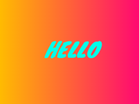 My first project: my intro