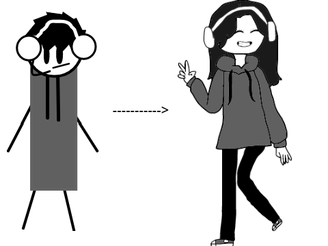 Change me into a GIRL remix