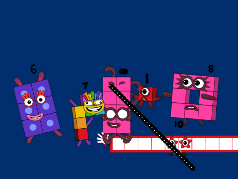 Numberblocks Intro but broken