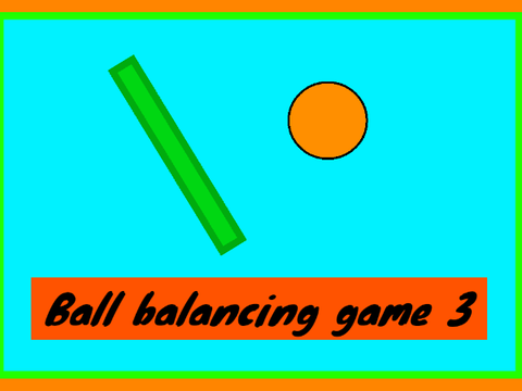 Ball balancing game 3  