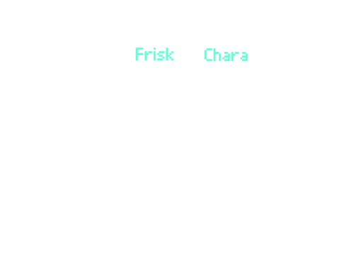 Frisk and Chara overworld sprites free for use