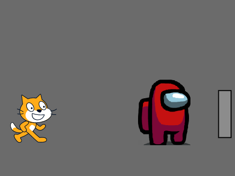 Scratch cat v.s. the impostor