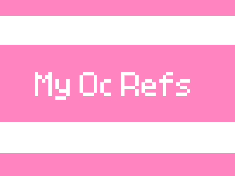 My Oc Refs ;3 