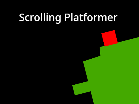 Scrolling Platformer