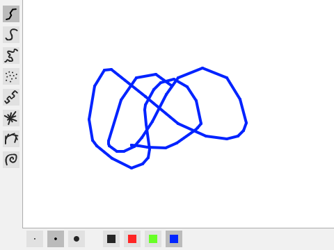Paint Project but with blue
