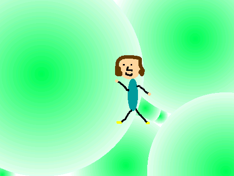 lila is dancing