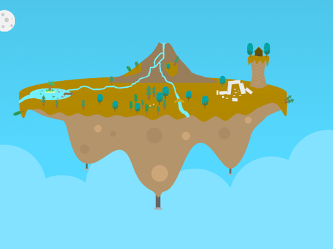 Floating New Stone Age Island (That I Imagine)