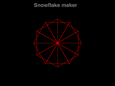 Snowflake generator