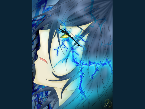 Blue Lightning: Art Contest Entry