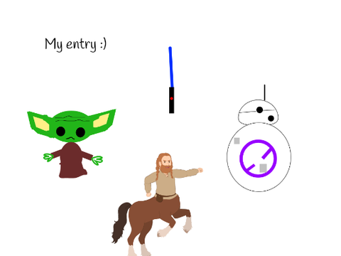 Baby Yoda got triggered
