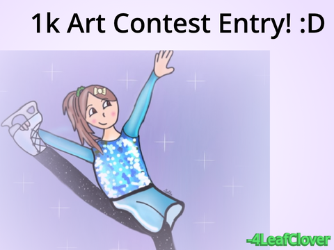 1k Art Contest Entry! (Skating art)