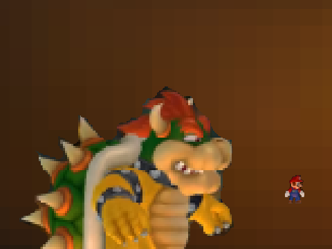New Super Mario Bros Wii Bowser Fight
