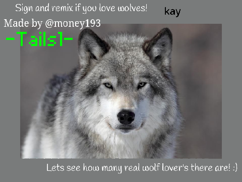 ❤ If you love wolves remix this! ❤ remix remix