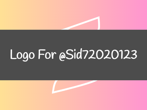 Logo For @Sid72020123