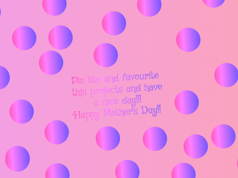 Happy mother's day!!