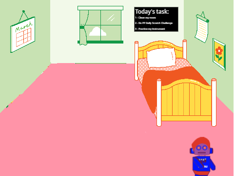 Challenge 4 - Hanu Robo Clean my Room remix