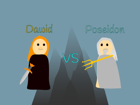 David vs Poseidon