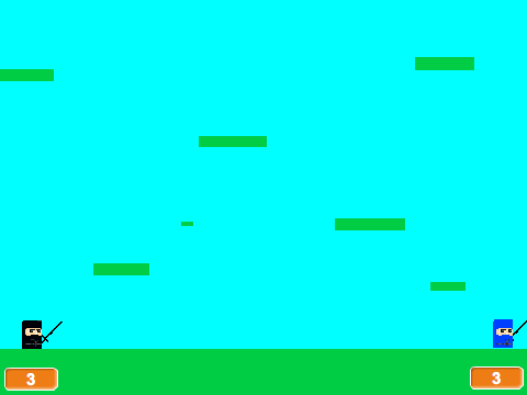 2 player Ninja Battle